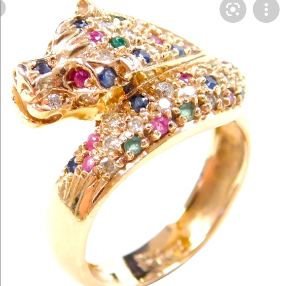 natural gems Jewelry - Hold for Holly 💥🎉Statement piece 👑14k ring